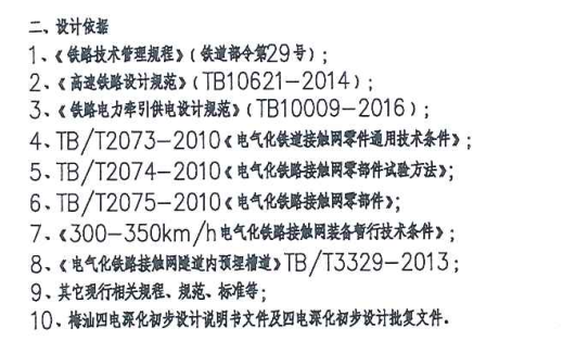 高鐵哈芬槽5234設(shè)計(jì)依據(jù)