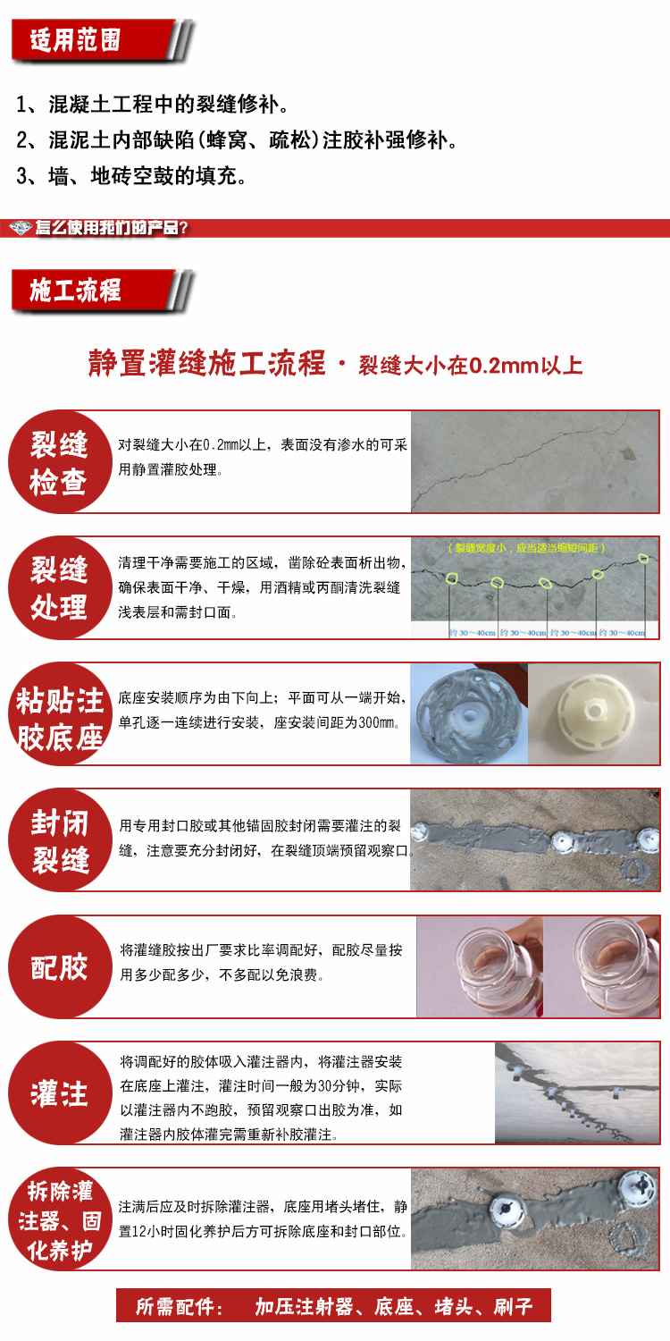 地面出現(xiàn)裂縫使用灌縫膠加固靠譜嗎？