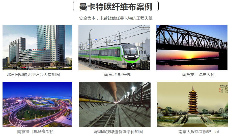 這些工程都在用曼卡特碳纖維布，你呢？