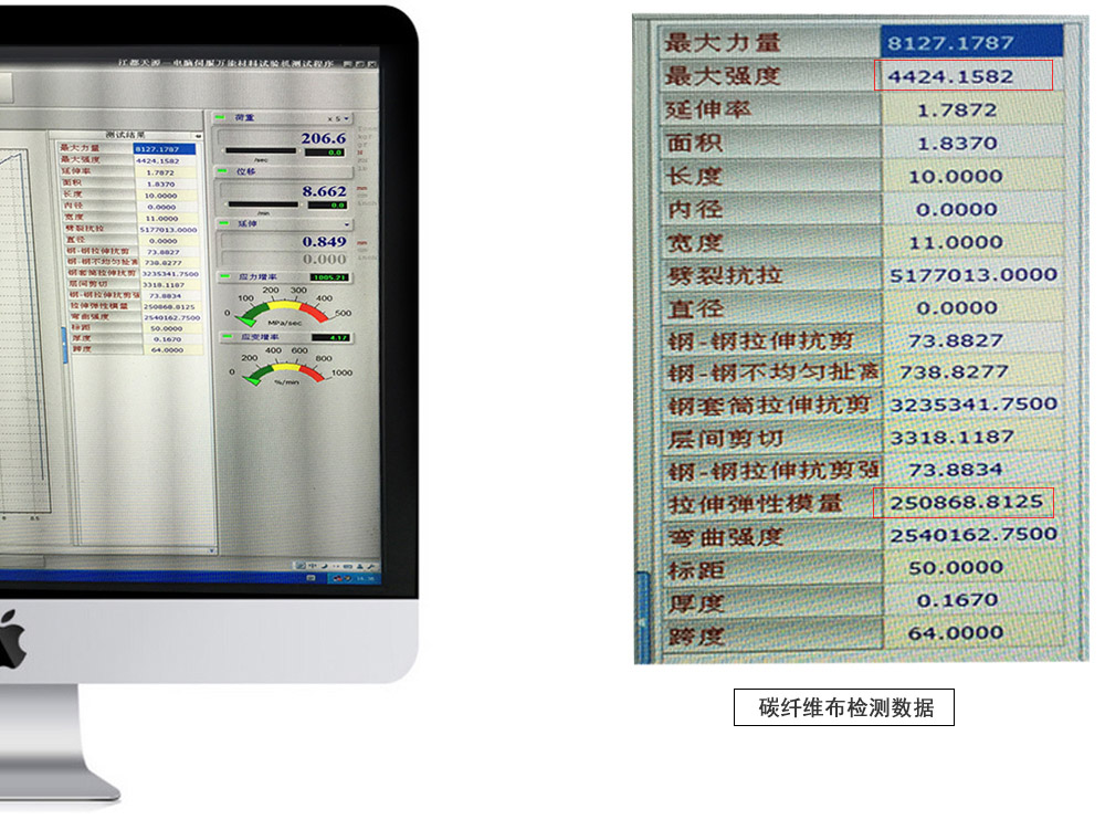 包頭碳纖維布檢測數(shù)據(jù)